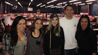 Staff outing to Go Kart racing, 2018